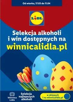 Náhled letáku Lidl Polsko leták - Alkoholi mocnych i win  od 17.03.2026