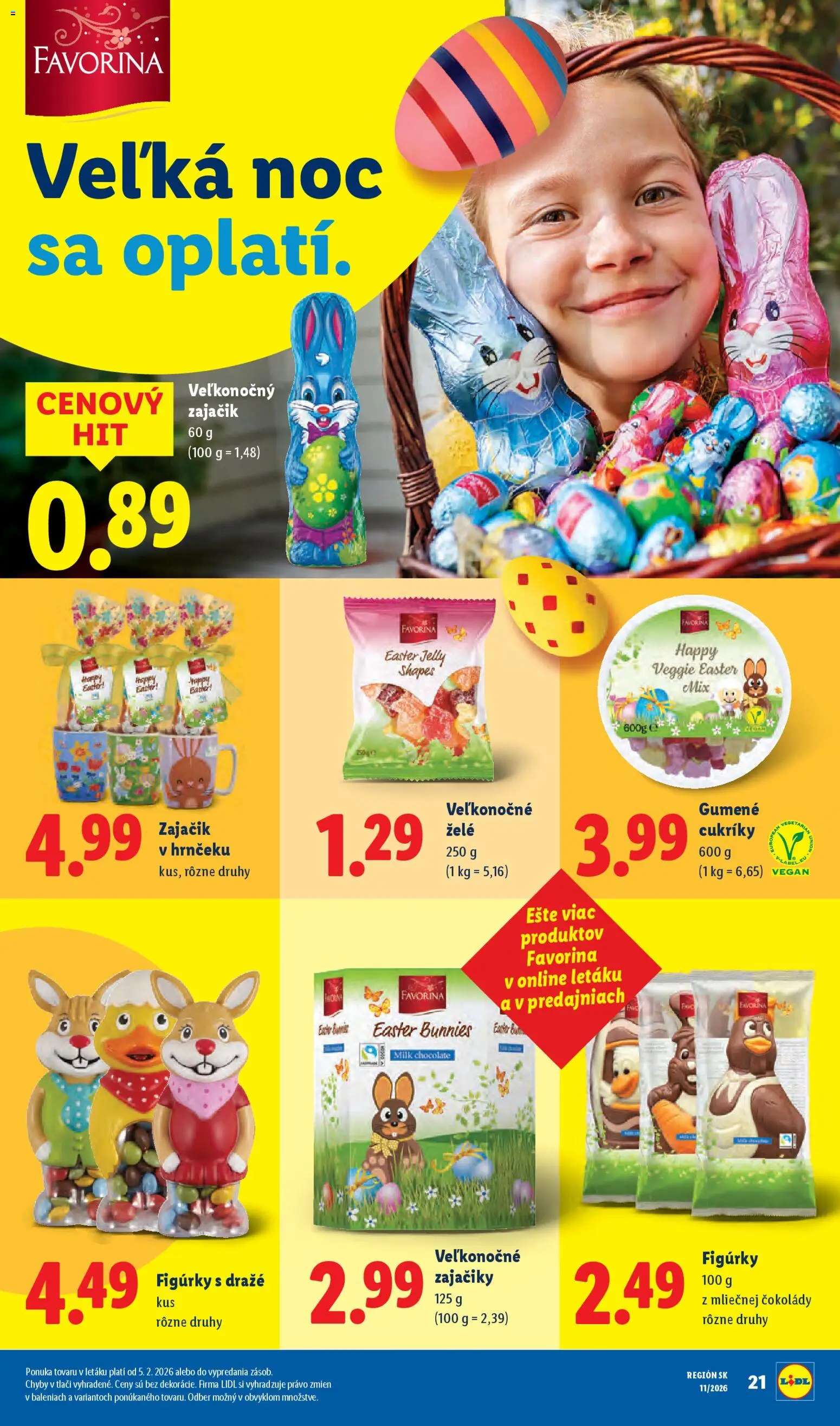Nové Lidl akcie – leták je platný od 09.03.2026 | Strana: 24 | Produkty: Cukríky