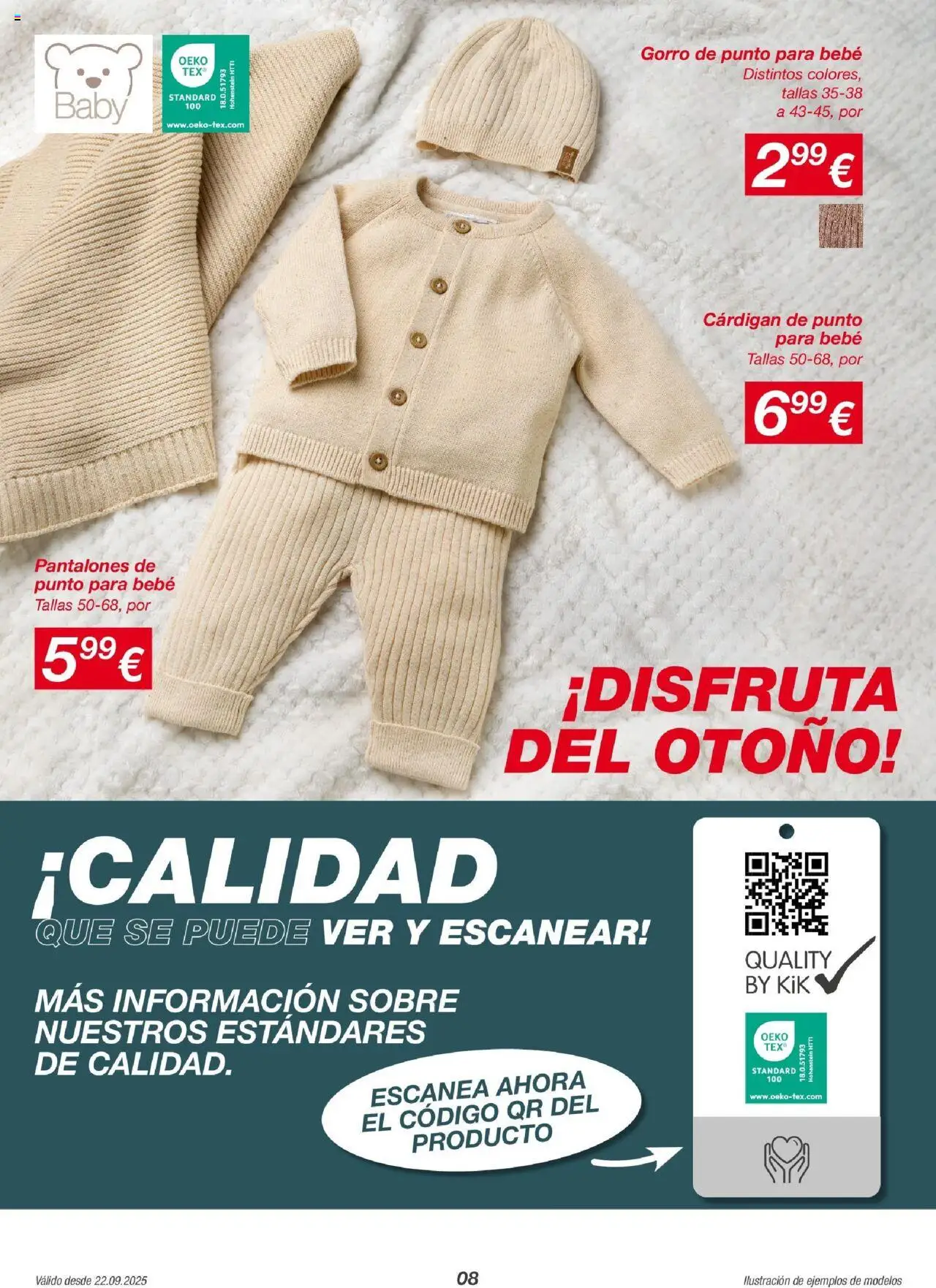 KIK - folleto │ válido desde el 21.09.2025 | Página: 8 | Productos: Pantalones