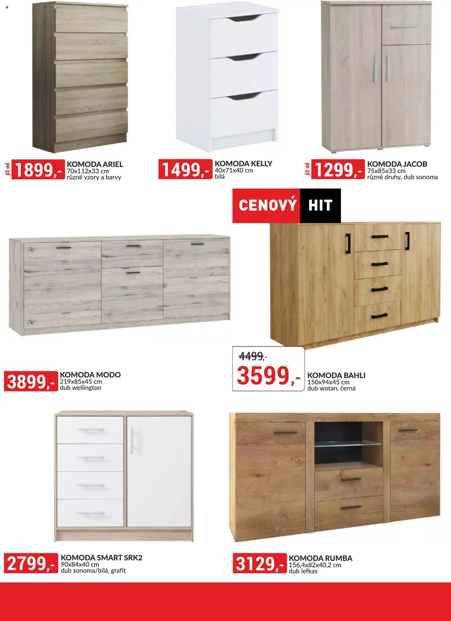 BAUMAX leták - Objevte svět nábytku od 01.04.2026 | Strana: 28 | Produkty: Ariel, Komoda, Barvy