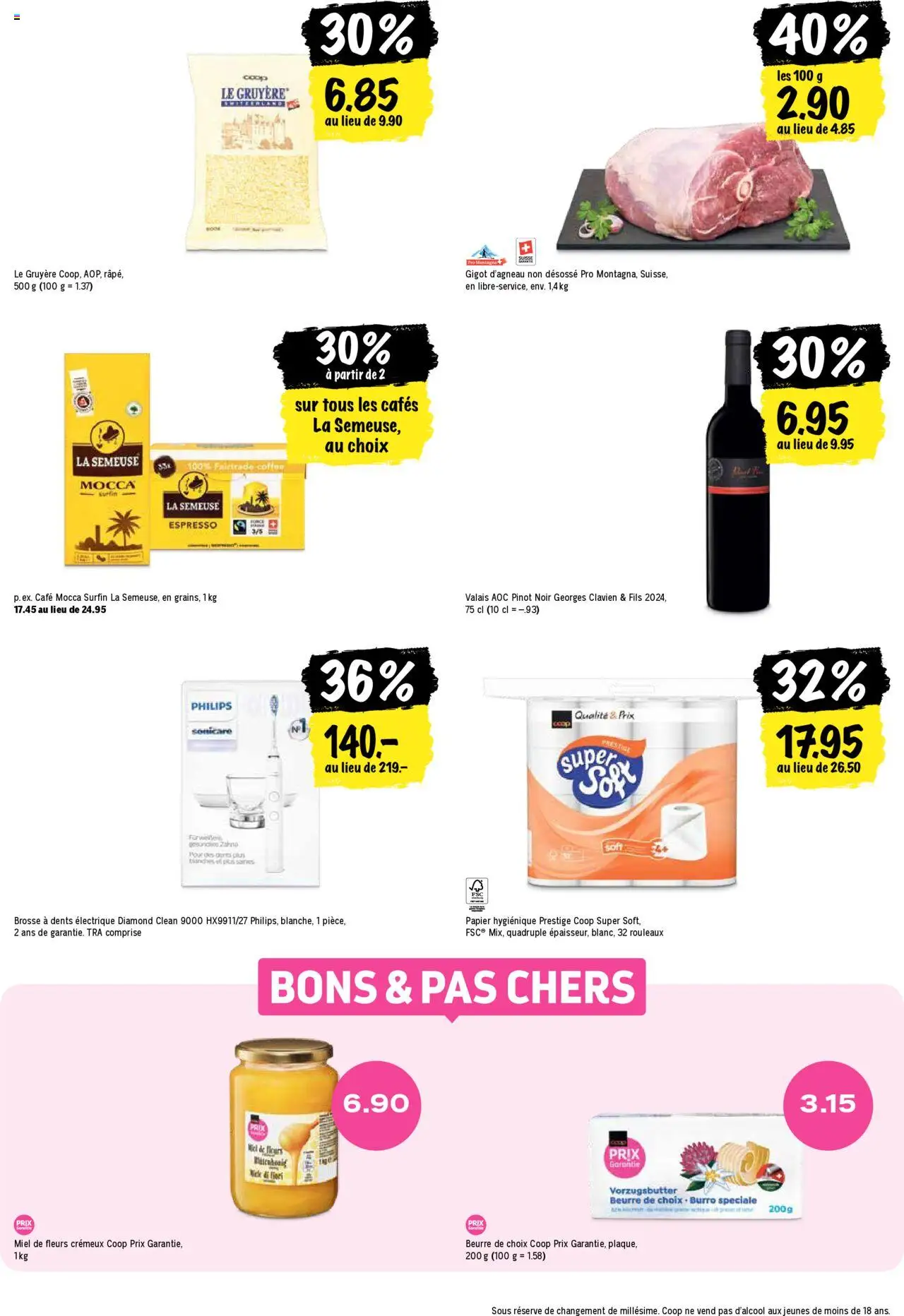 Coop - Les actions de la semaine – gültig ab 16.10.2025 | Seite: 22 | Produkte: Butter, Philips