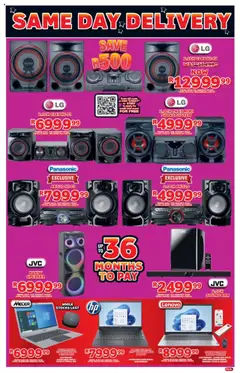Lewis Stores Specials │ valid from 07.07.2025 | Page: 15 | Products: Notebook, Mouse, Speaker, Laptop