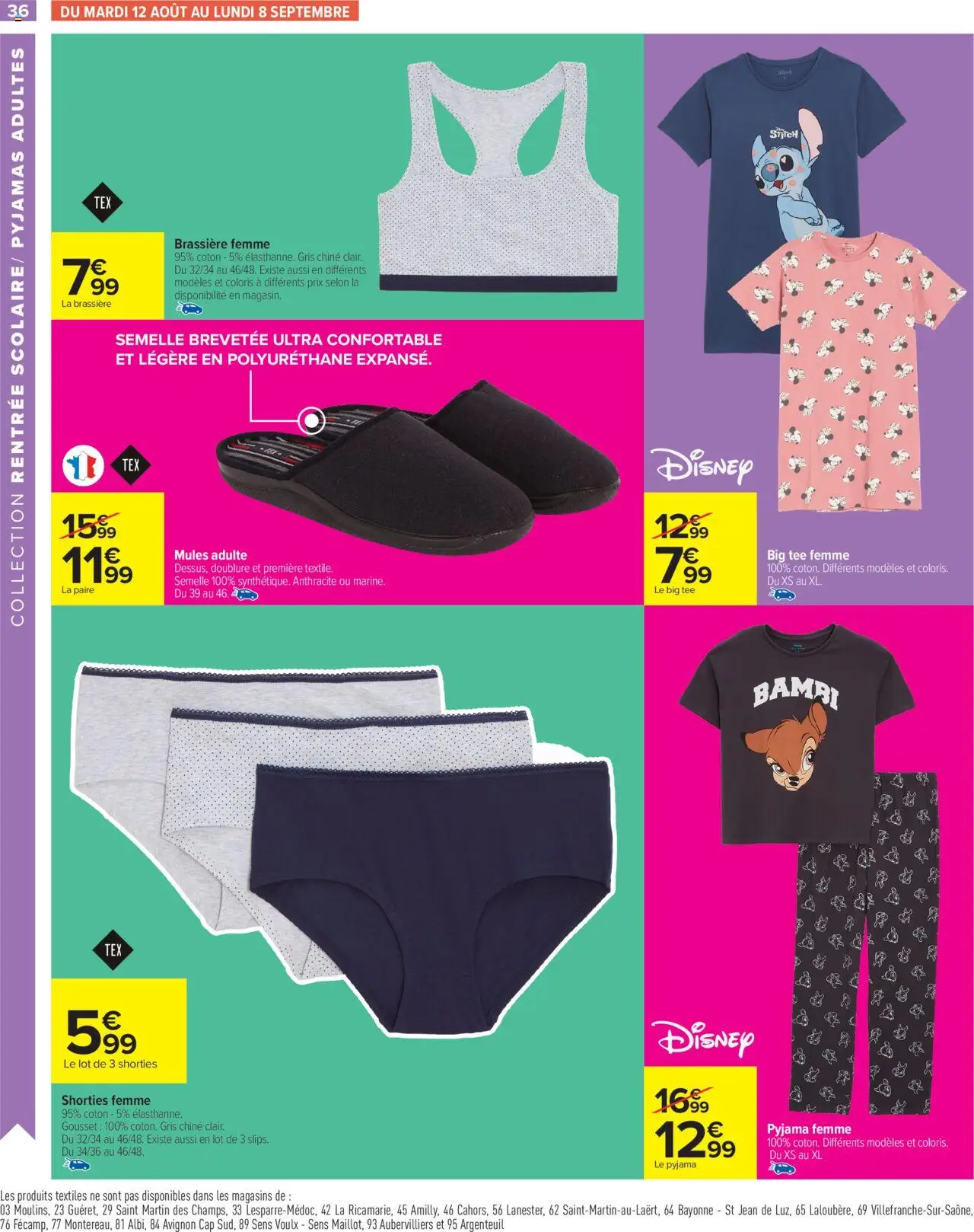  | Page: 38 | Produits: Coton, Pyjama femme, Pyjamas, Pyjama