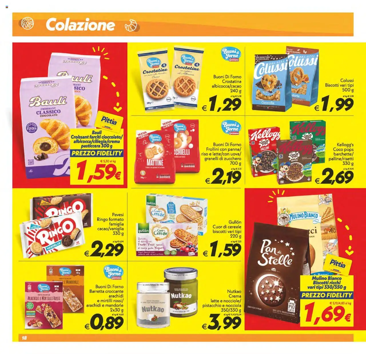 Volantino SuperConveniente del 22.08.2025 | Pagina: 18 | Prodotti: Crema, Olio, Barretta, Croissant