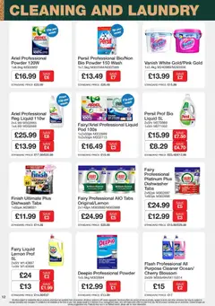 Preview of Booker Wholesale - Offers valid from 02.12.2024 | Page: 16 | Products: Persil, Kitchen, Dishwasher, Lemon