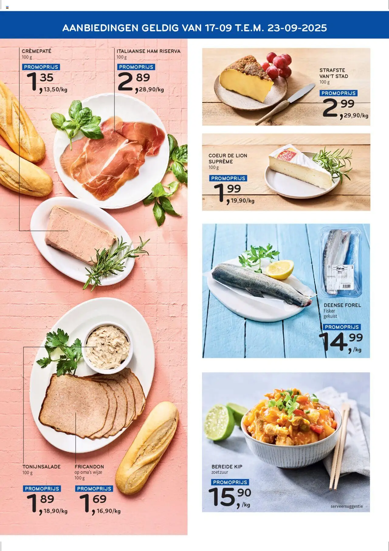  | Pagina: 4 | Producten: Ham, Báránycomb, Kip