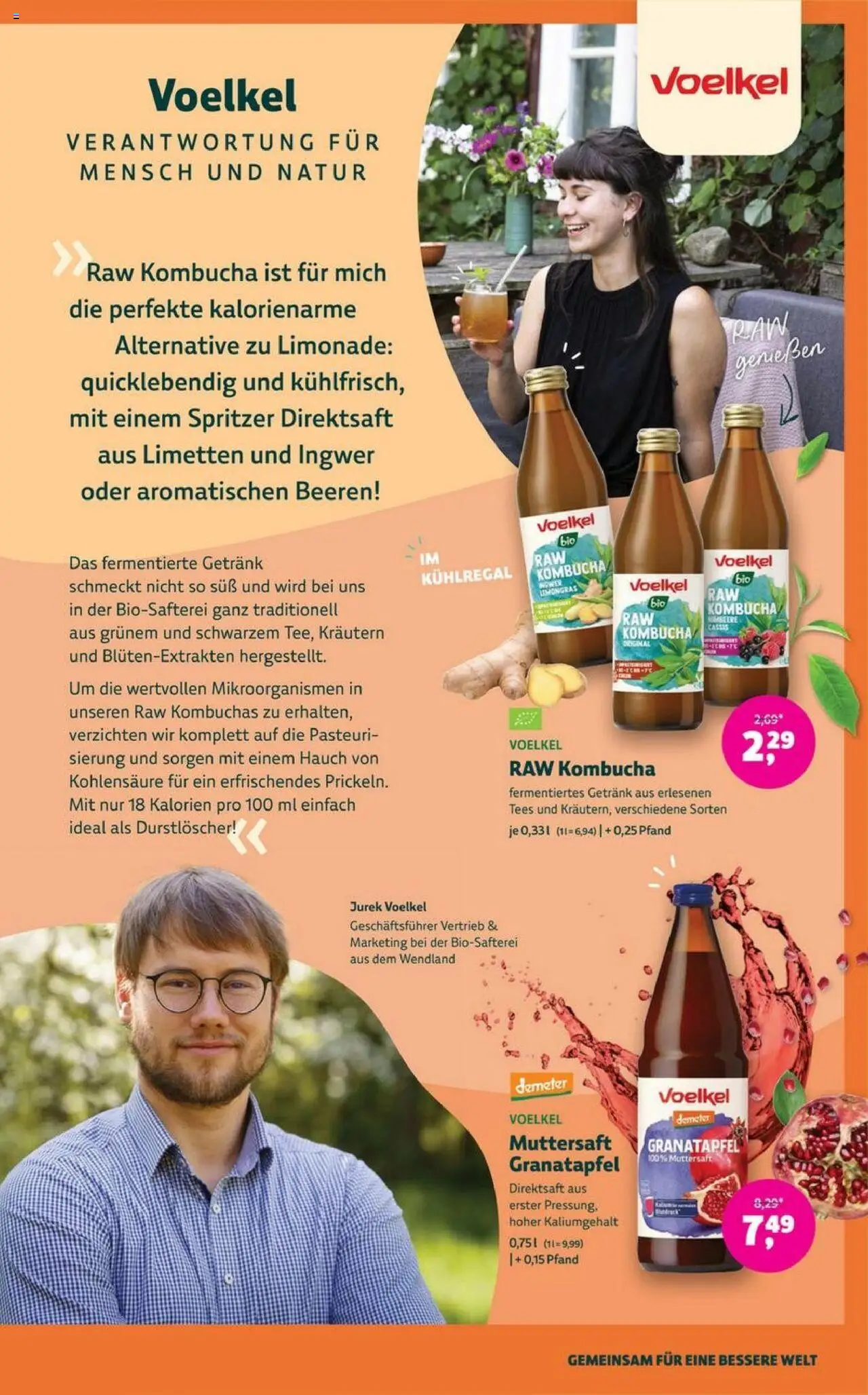 Denns BioMarkt Angebote – gültig ab 08.10.2025 | Seite: 7 | Produkte: Durstloscher, Granatapfel, Limetten, Limonade
