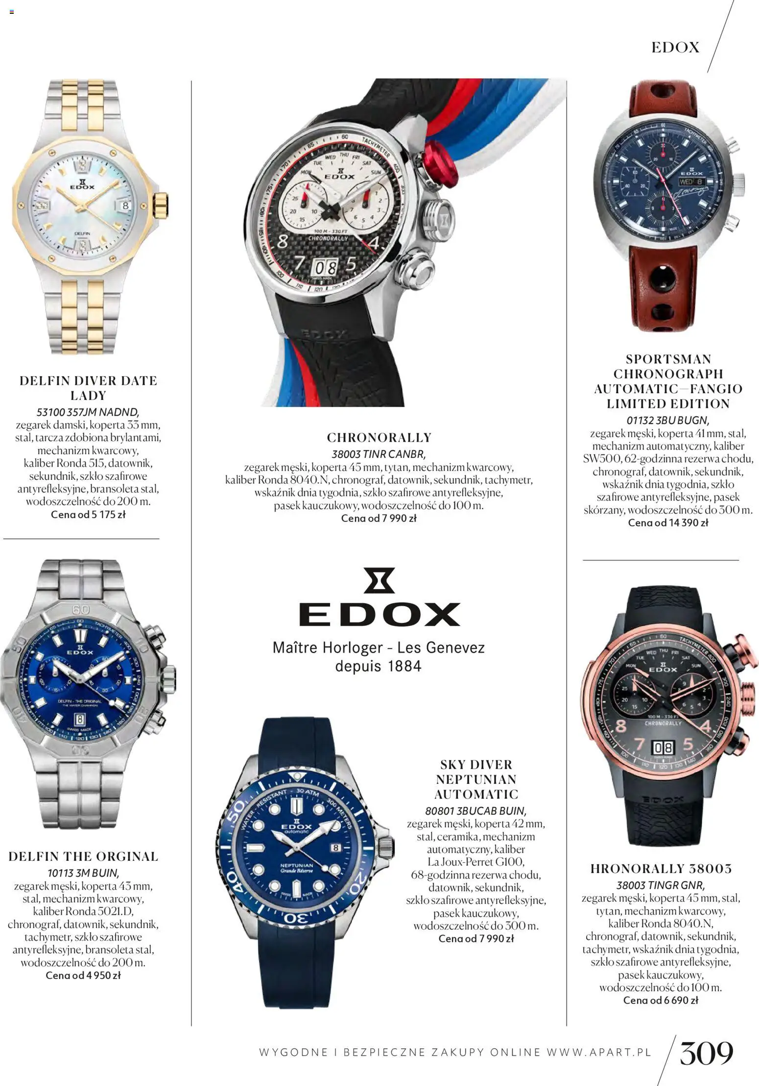 Apart promocje od 04.11.2025 | Strona: 311 | Produkty: Zegarek, Pasek