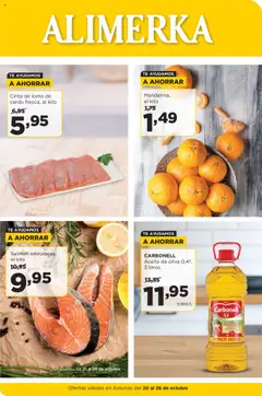 Vista previa Alimerka folleto Asturias válido desde el 20.10.2025