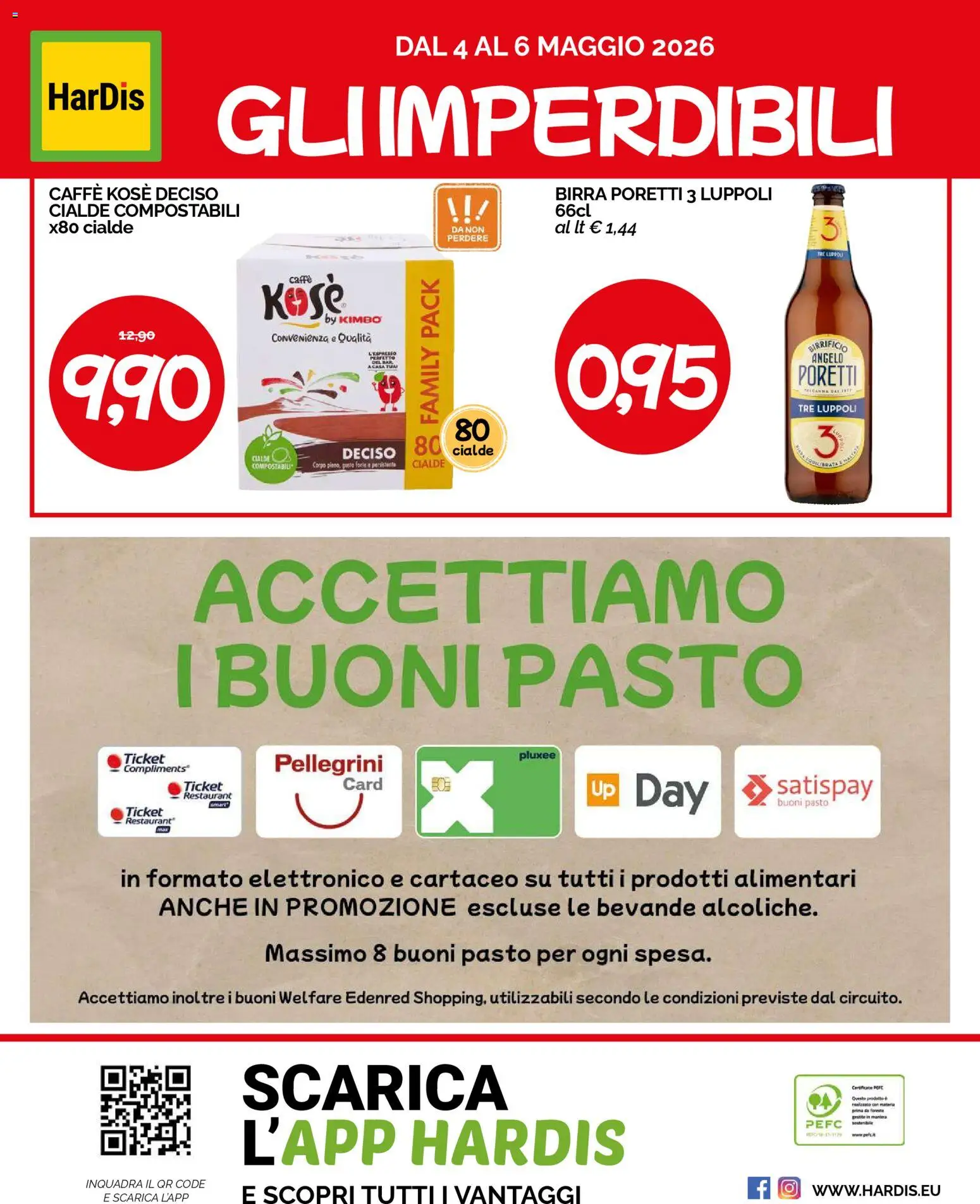 Volantino HarDis del 27.04.2026 | Pagina: 16 | Prodotti: Caffè, Birra