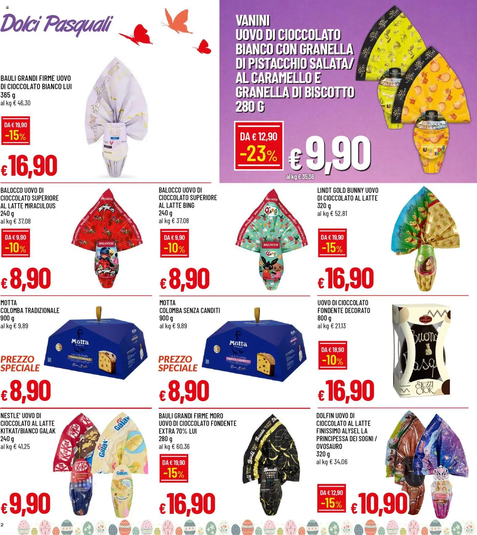 Volantino Galassia del 26.03.2026 | Pagina: 2 | Prodotti: Cioccolato, Latte