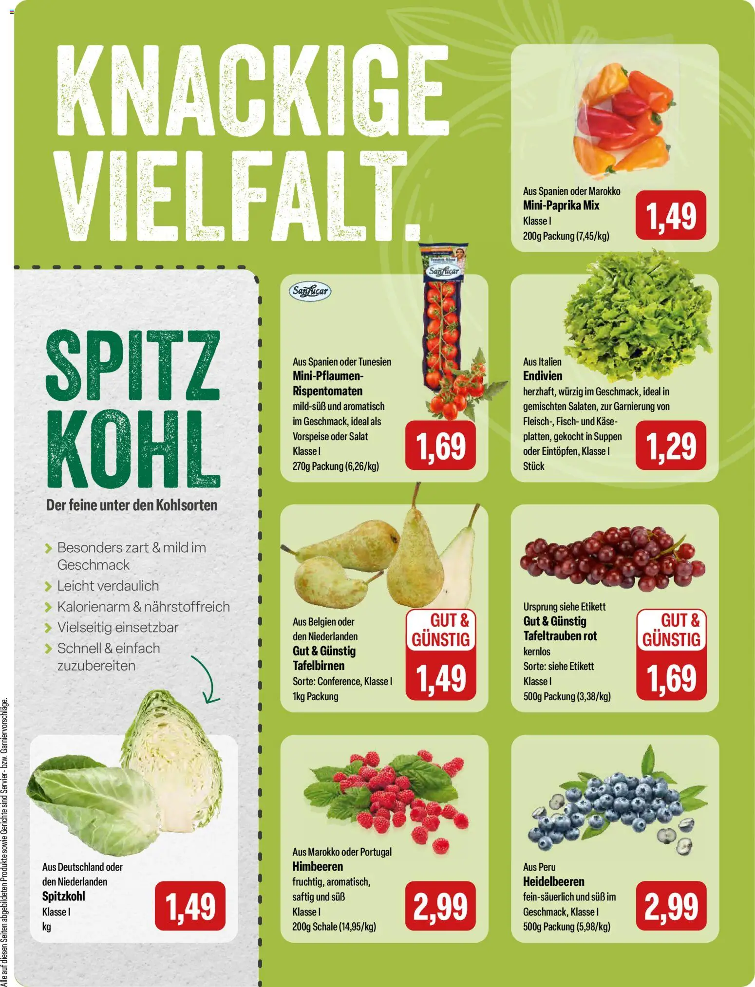 Feneberg Angebote – gültig ab 08.01.2026 | Seite: 5 | Produkte: Himbeeren, Käse, Fisch, Salat