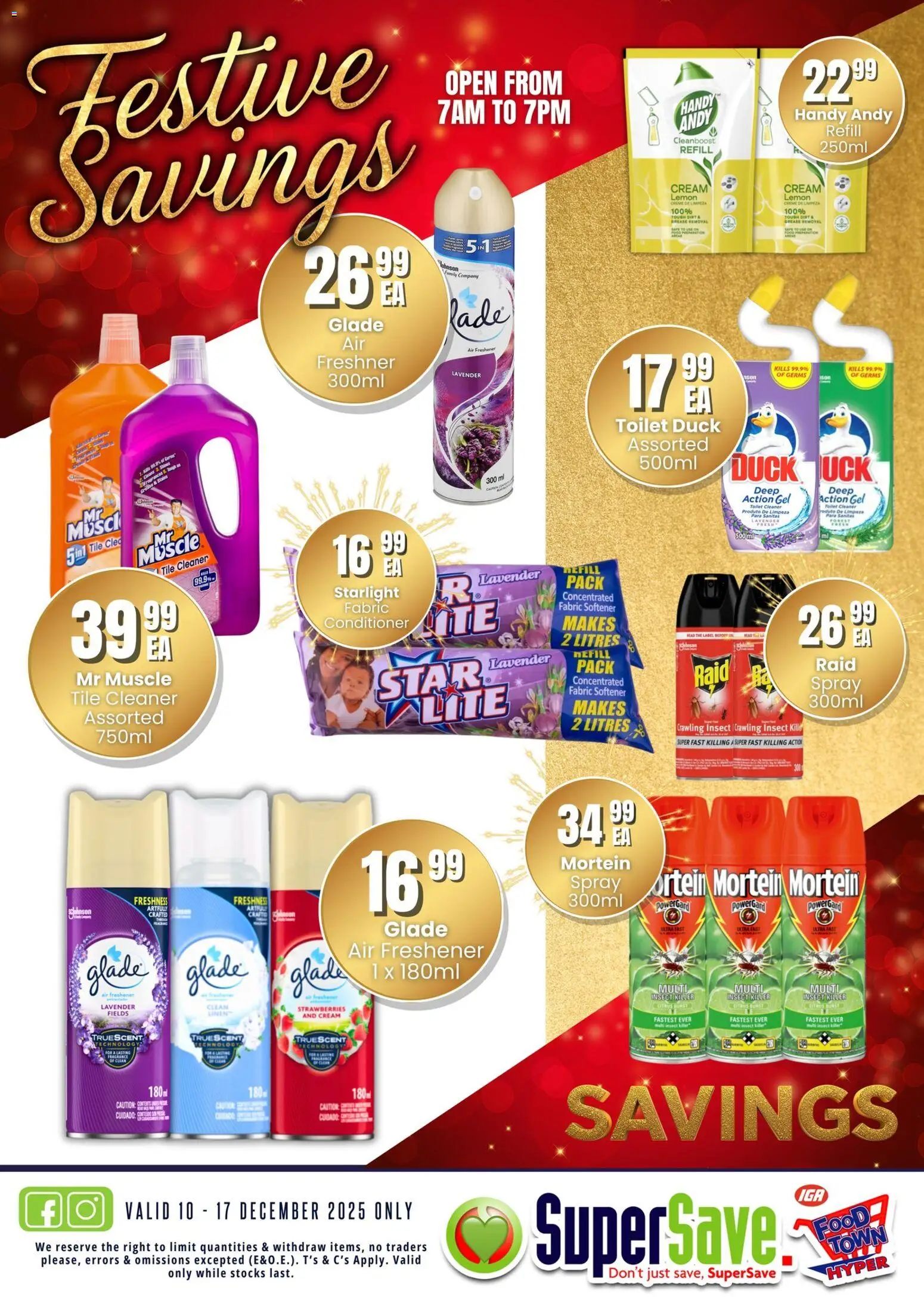New Super Save catalogue – valid from 10.12.2025 | Page: 57 | Products: Air freshener, Conditioner, Cream, Lemon