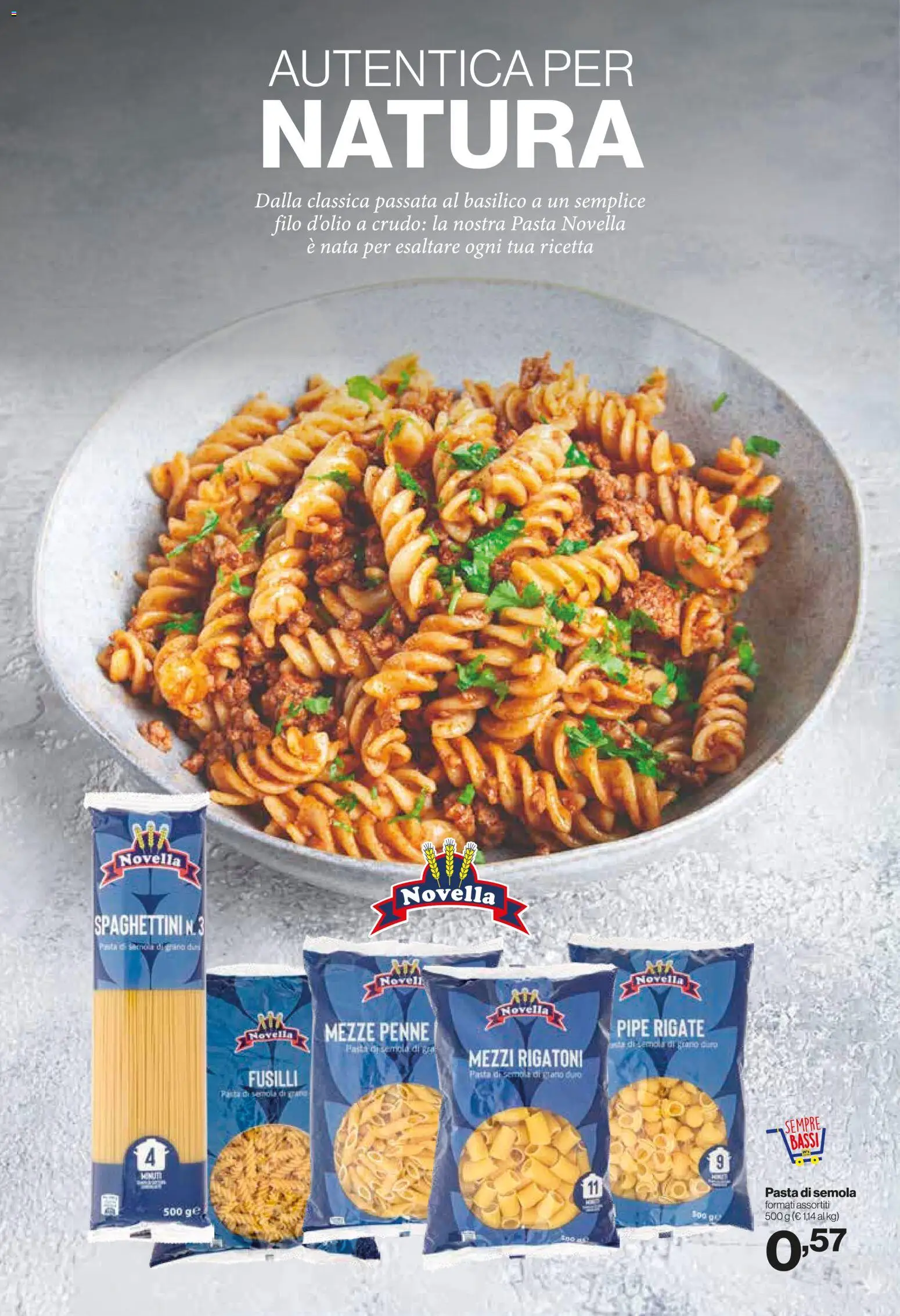 Volantino IN's del 14.01.2026 | Pagina: 4 | Prodotti: Pasta, Basilico, Fusilli, Penne