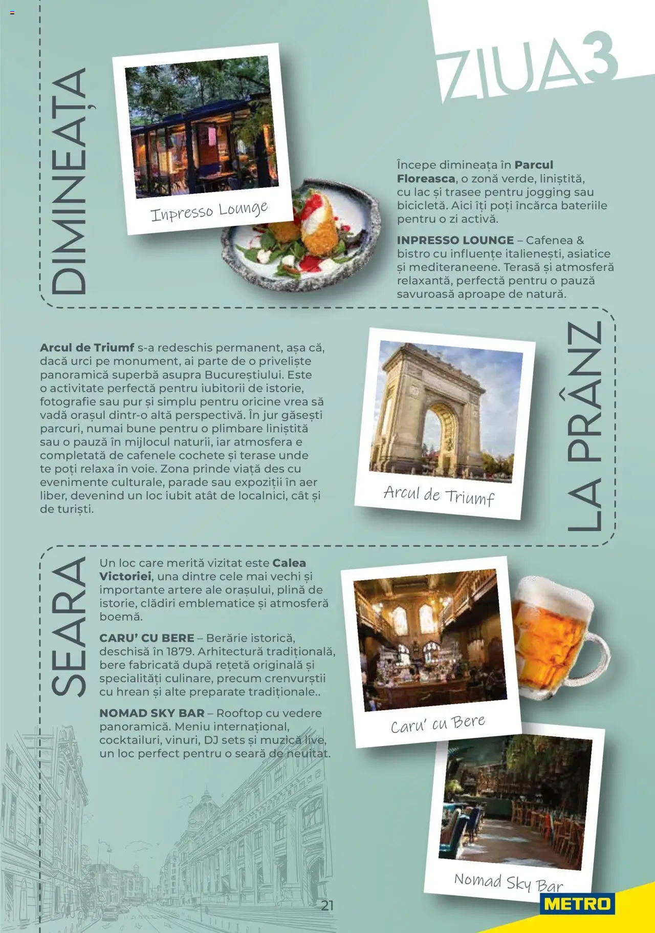 Metro catalog - Ghid de călătorie România – valabil de la 01.08.2025 | Pagină: 21 | Produse: Bere