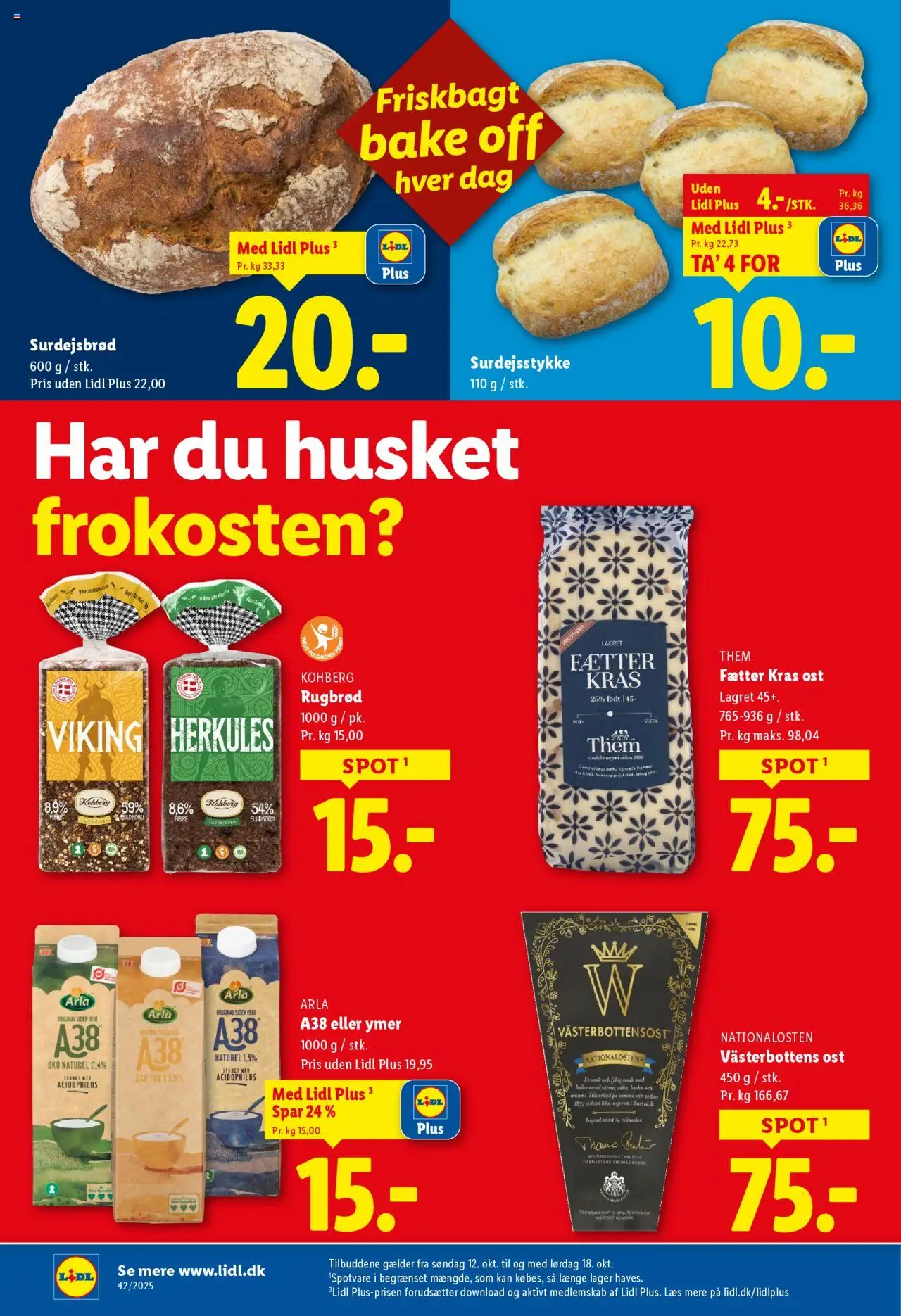Lidl tilbudsavis – gyldig fra 12.10.2025 | Side: 4 | Produkter: Ost, Ymer, Søm, Router