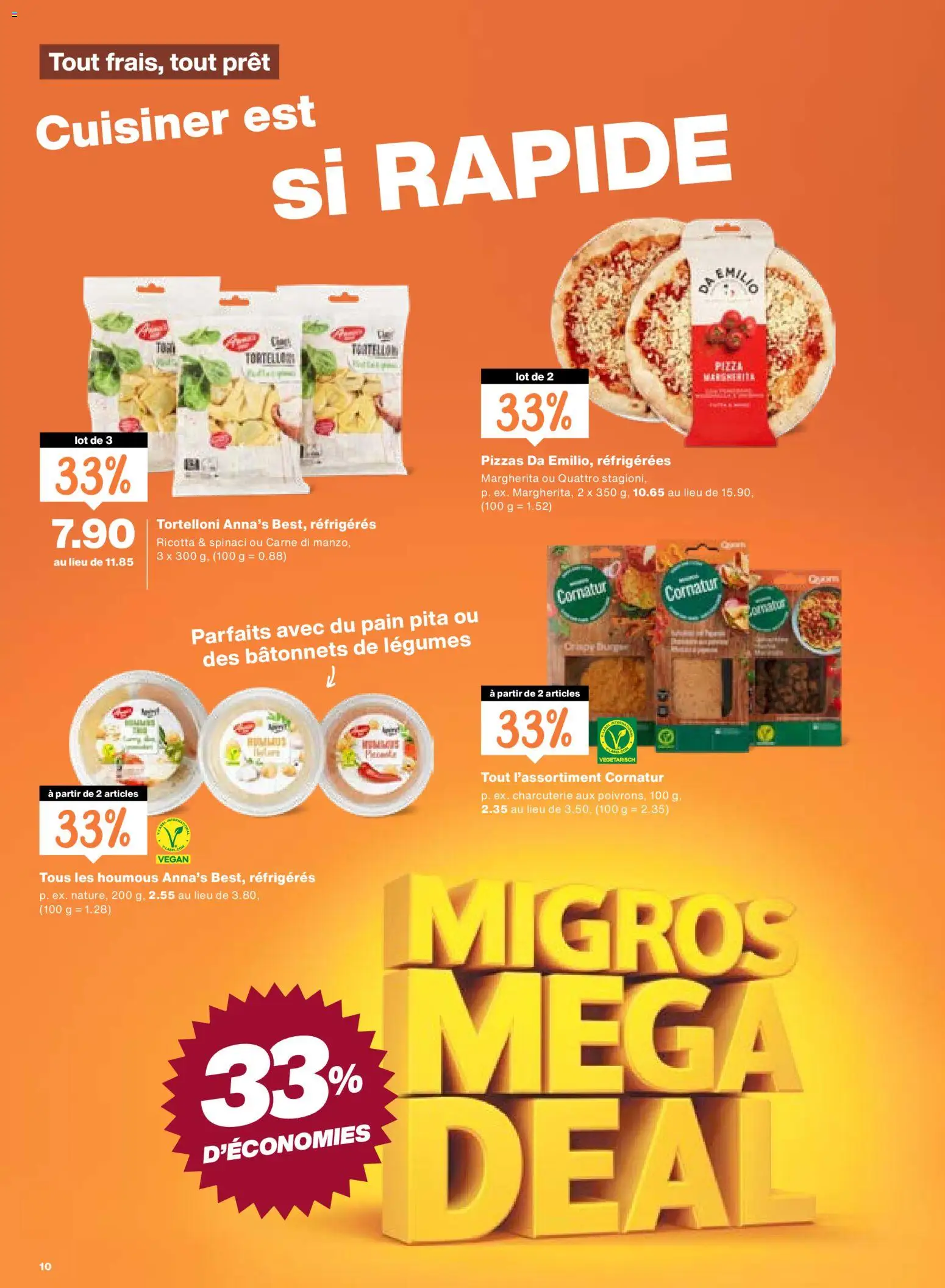 Migros Aktionen FR – gültig ab 13.01.2026 | Seite: 10 | Produkte: Pizza