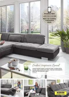 Náhled letáku Sconto nábytek katalog - Sedací soupravy od 01.01.2026 | Strana: 23 | Produkty: Sedací souprava, Nábytek