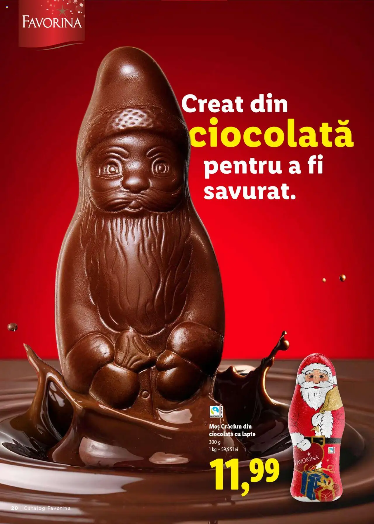 Noul catalog Lidl – valabil de la 16.10.2025 | Pagină: 20 | Produse: Lapte, Ciocolată