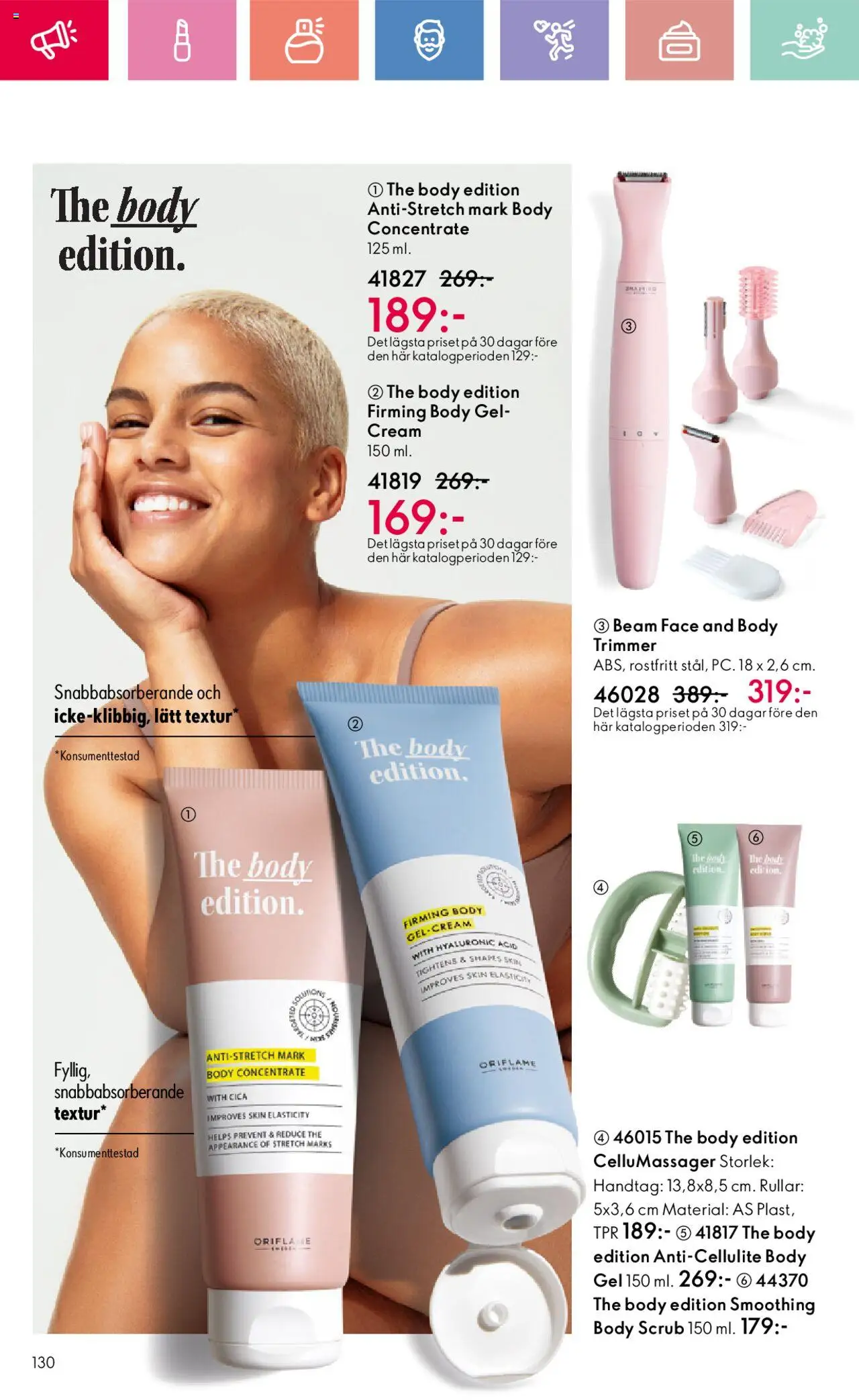 Oriflame reklamblad aktuell från 24.08.2025 | Sida: 130 | Produkter: Trimmer