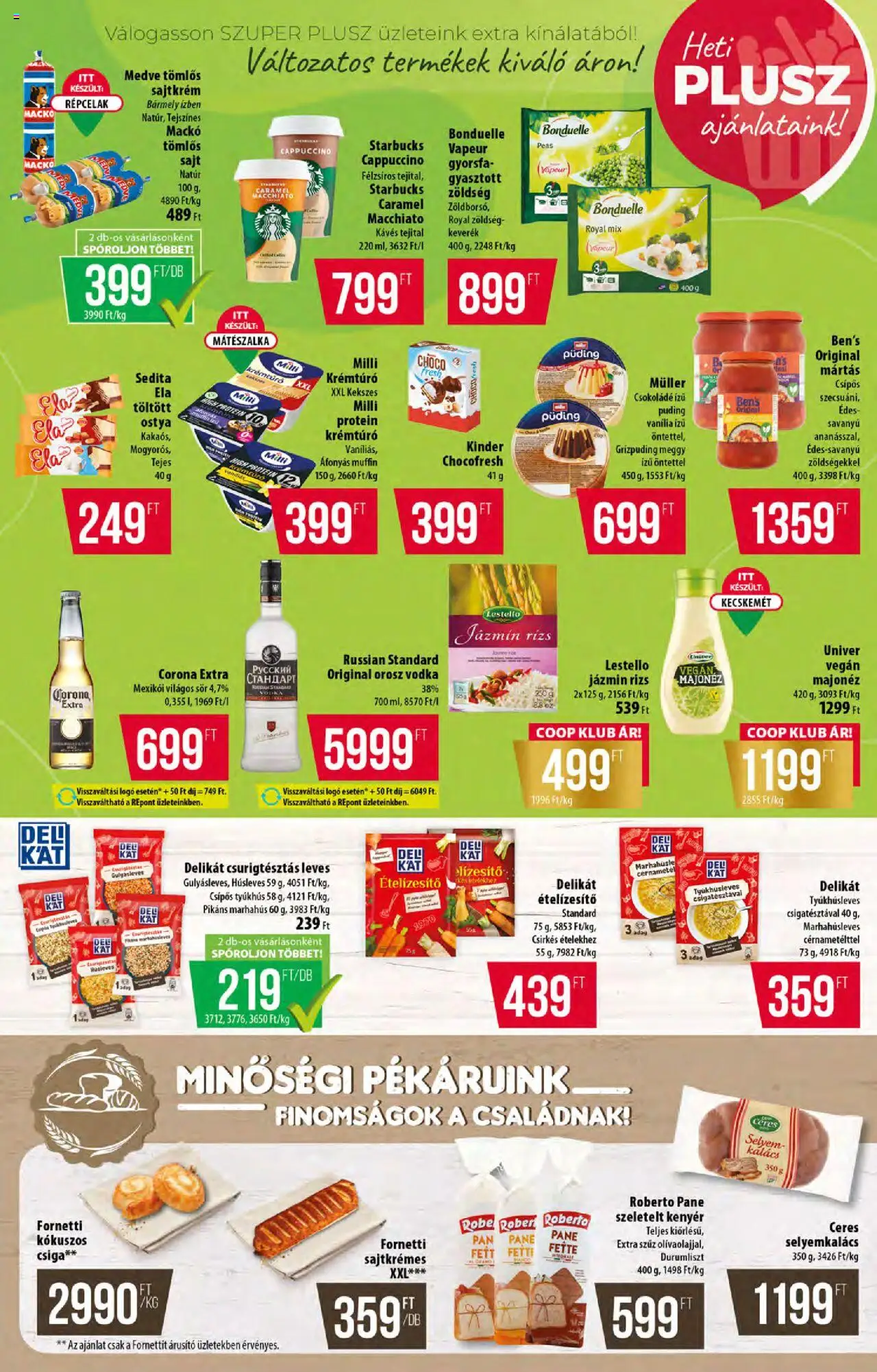 COOP akciós ujság - amely érvényes a következő dátumtól: 11.09.2025 | Oldal: 9 | Termékek: Jázmin rizs, Meggy, Muffin, Majonéz
