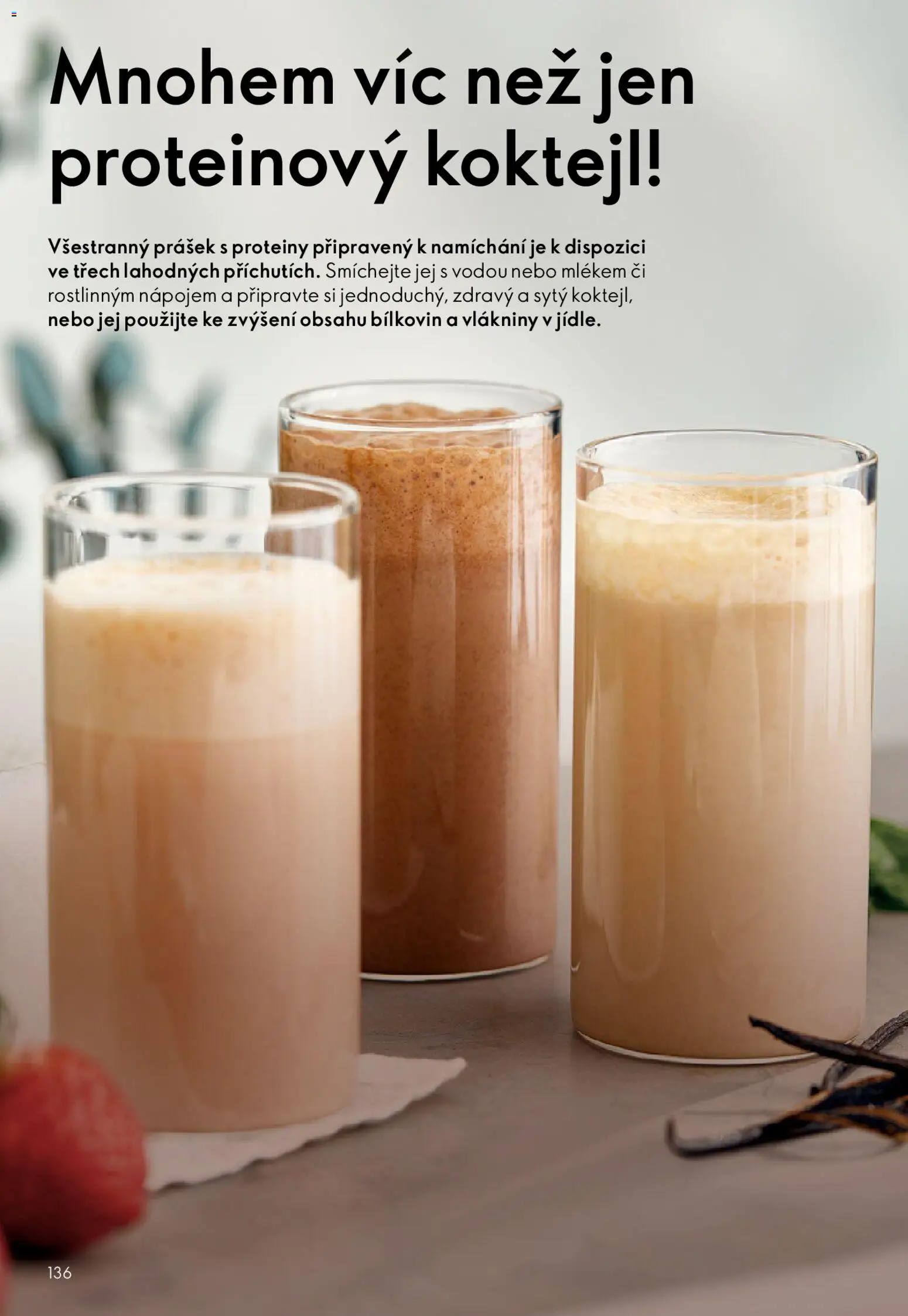 Oriflame katalog č.03/2026 od 11.02.2026 | Strana: 136 | Produkty: Proteiny