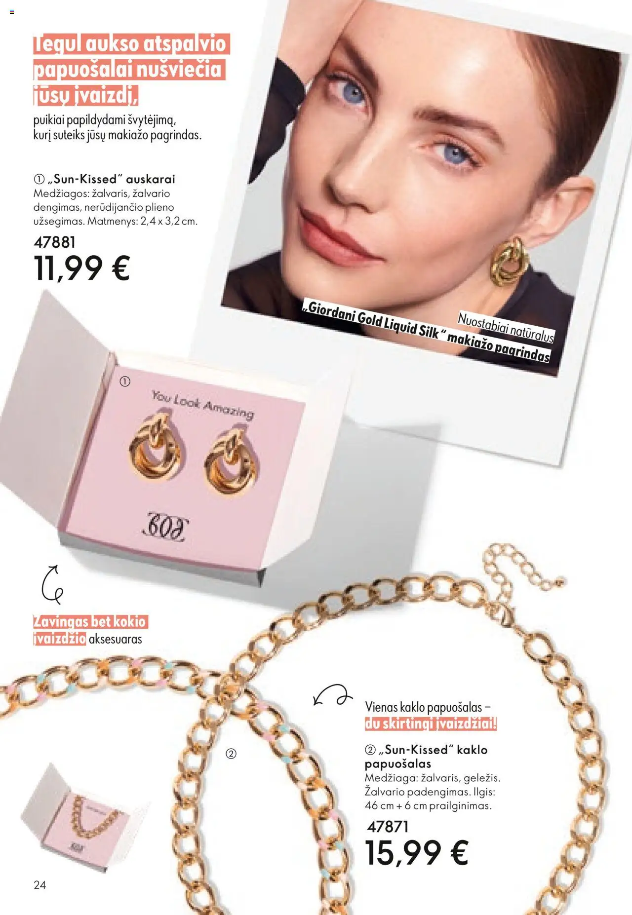 Oriflame akcijos nuo 08.10.2025 | Puslapis: 24 | Prekių: Makiažo pagrindas