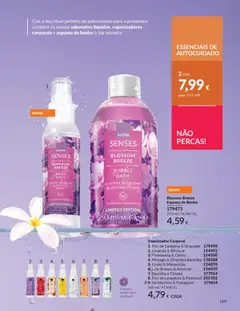 Pré-visualização Blossom Breeze Espuma de Banho, Cherry Blossom & Orchid Scent Bubble Bath, Enriched with natural extracts, Limited Edition 250 ml válido de 01.04.2026 | Página: 169 | Produtos: Espuma de banho, Sal, Banho