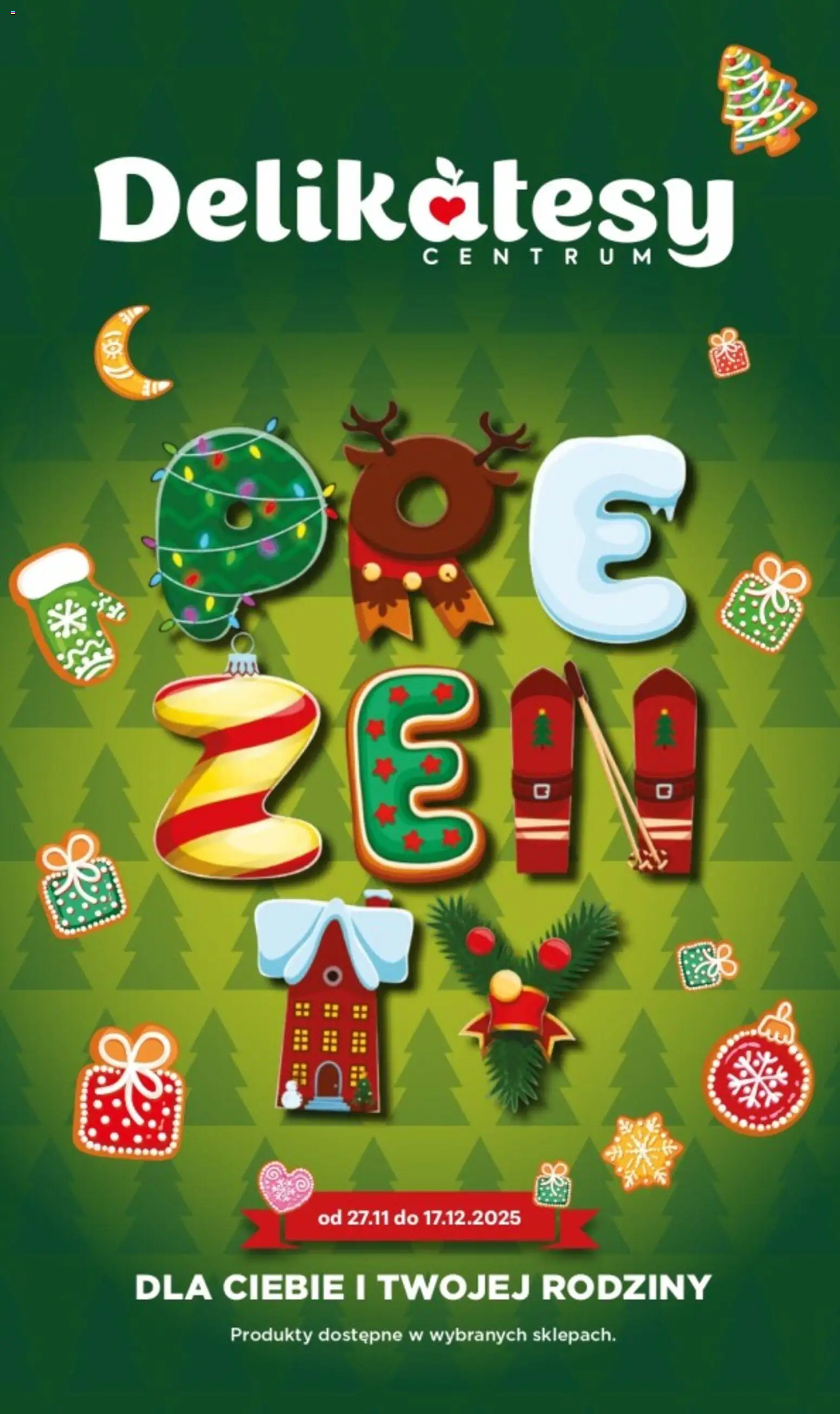 Delikatesy Centrum Gazetka - Prezenty  od 27.11.2025 | Strona: 1 | Produkty: Delikatesy