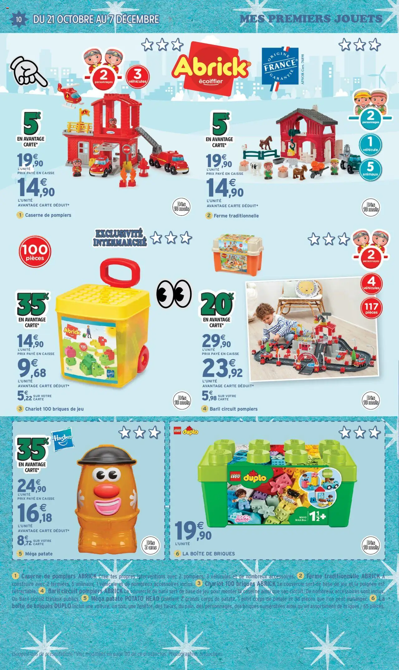 {H1} | Page: 10 | Produits: Légo, Base, Jouets, Briques