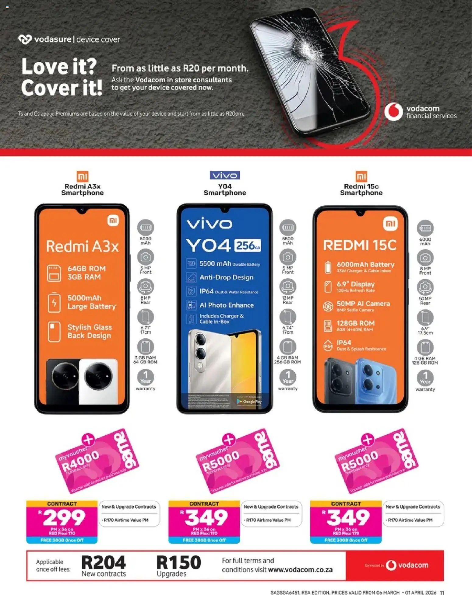 Game Catalogue Power Up valid from 06.03.2026 | Page: 11 | Products: Smartphone, Cable, Camera, Water