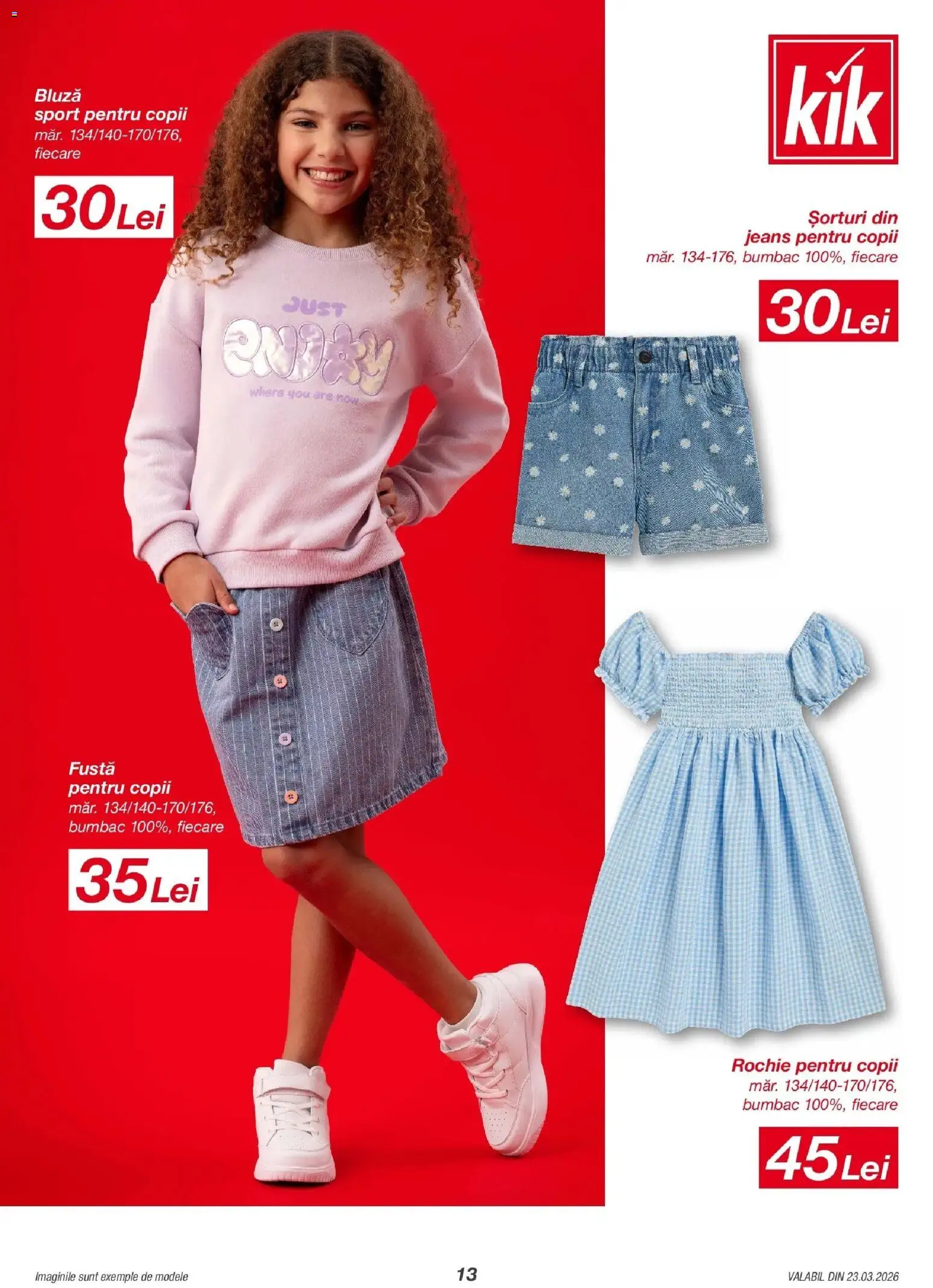 Noul catalog Kik – valabil de la 23.03.2026 | Pagină: 13 | Produse: Rochie, Bluză