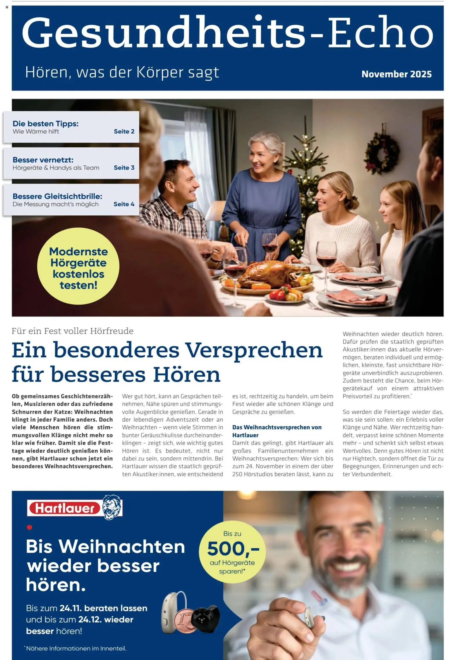 Hartlauer Gesundheits - Echo gültig ab 01.11.2025 | Seite: 1