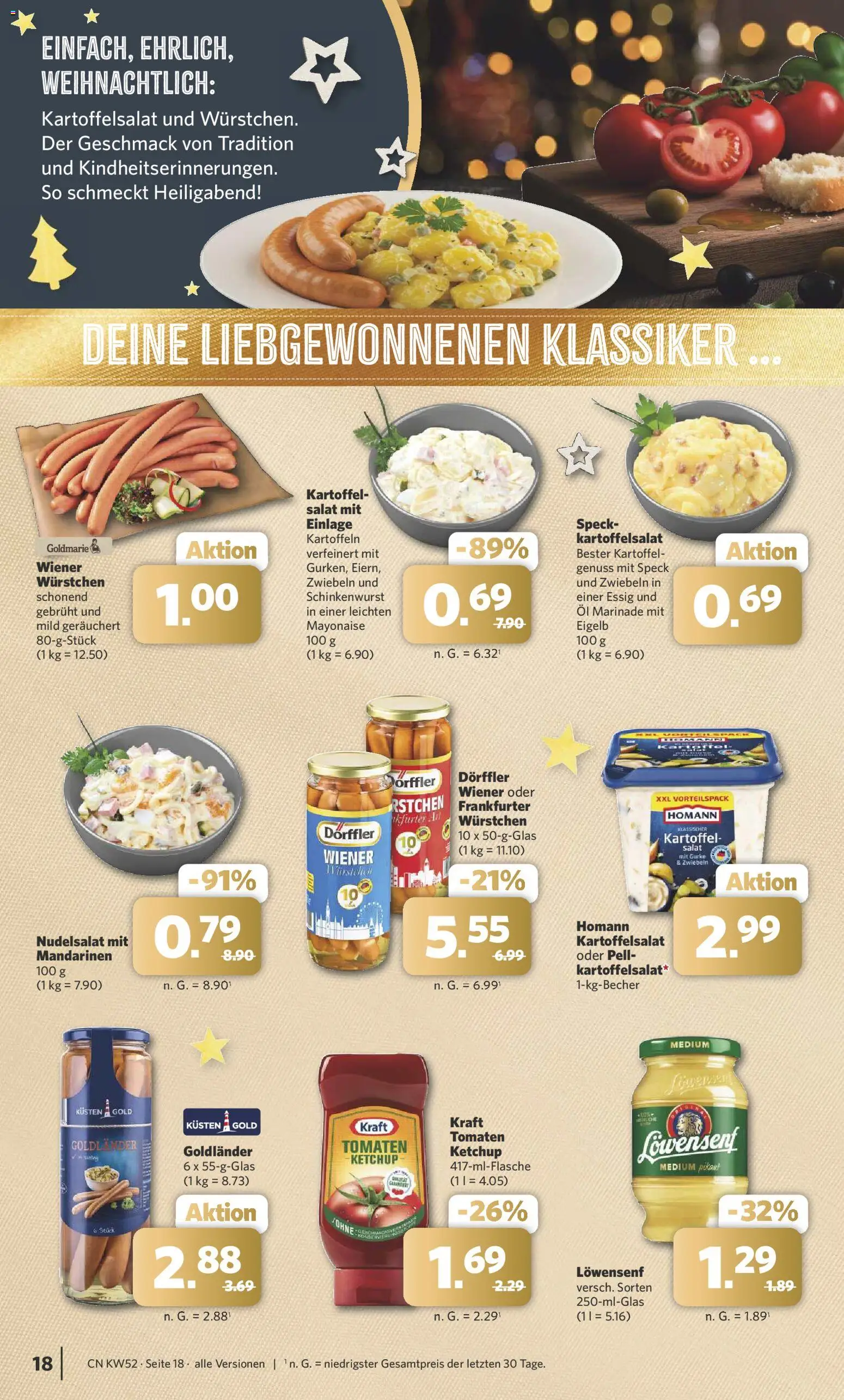 Combi Prospekt 	 – gültig ab 22.12.2025 | Seite: 18 | Produkte: Öl, Essig, Ketchup, Salat