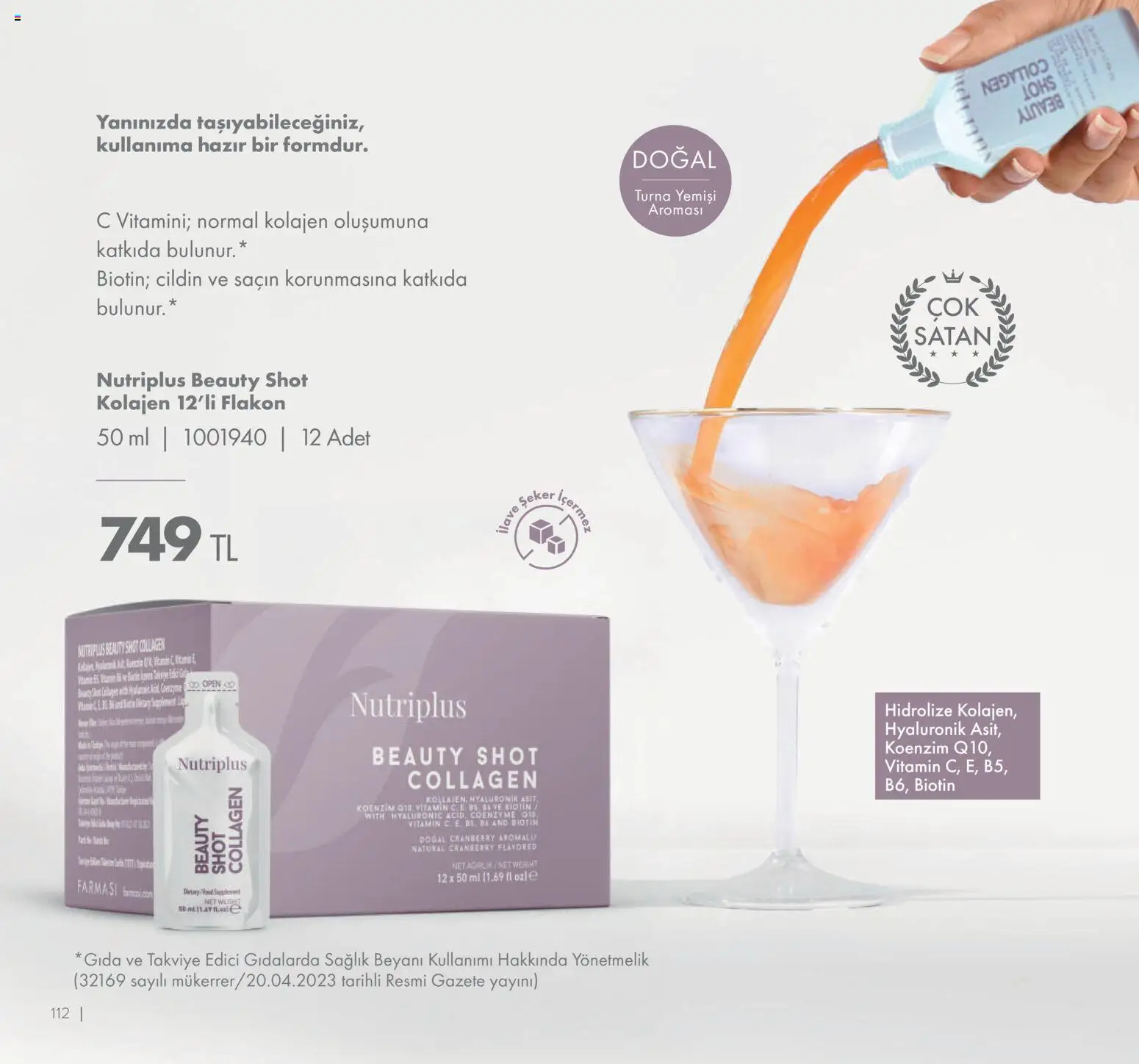 Farmasi Katalog - 01.01.2026 tarihinden itibaren geçerlidir | Sayfa: 112