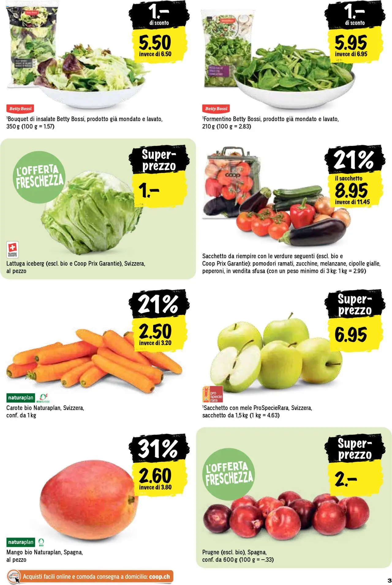 Coop - Una settimana di azioni – gültig ab 25.09.2025 | Seite: 3 | Produkte: Mango