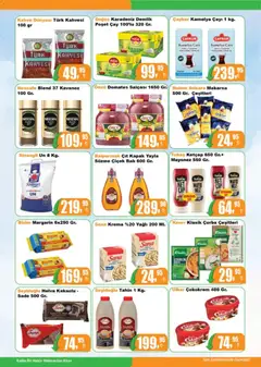 31.10.2025 tarihinden itibaren geçerli olan Hakmar kataloğu önizlemesi | Sayfa: 3 | Ürünler: Kahve, Makarna, Mayo, Demlik