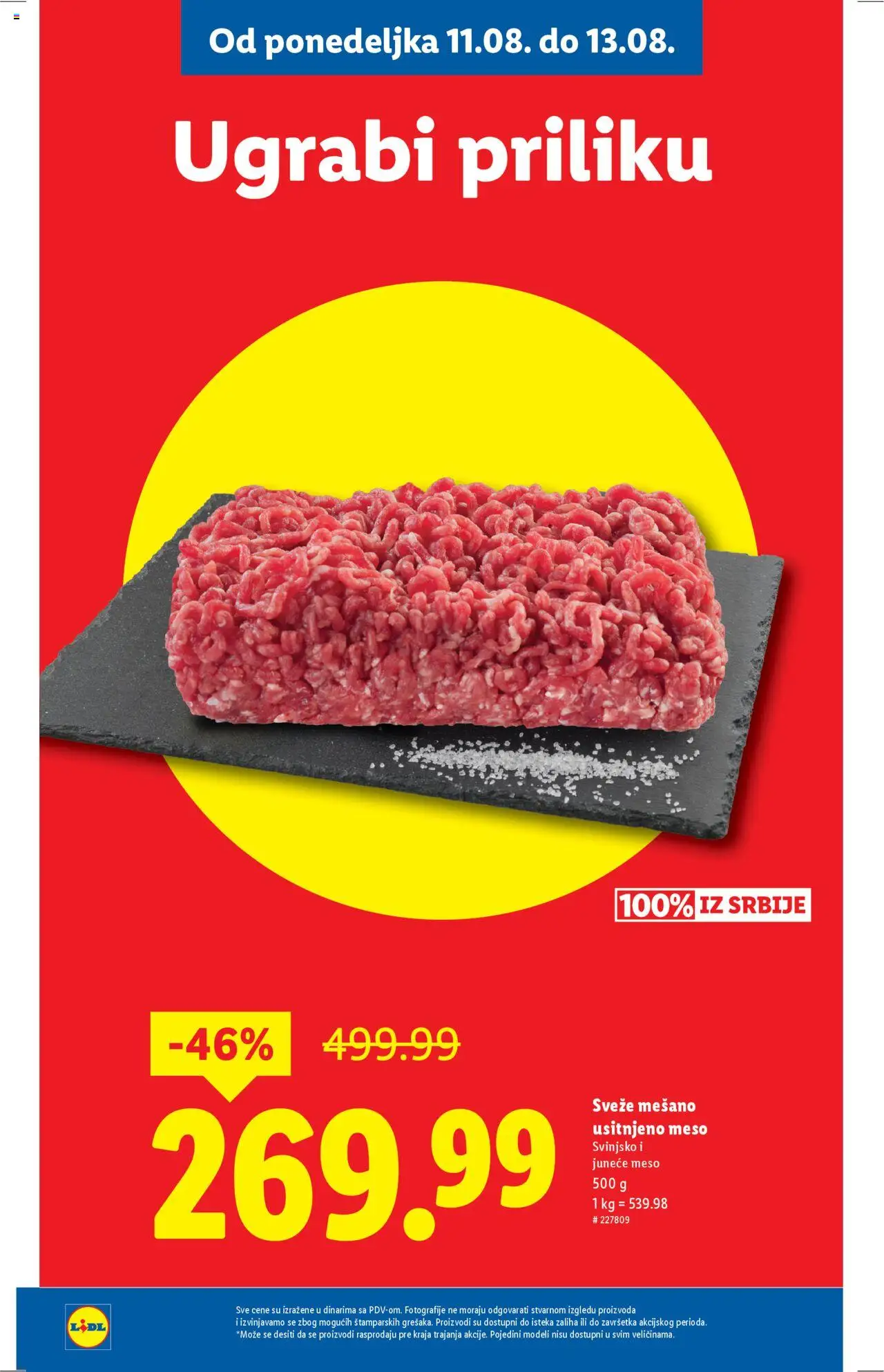 Lidl katalog - važi od 07.08.2025 | Strana: 46 | Proizvode: Juneće meso