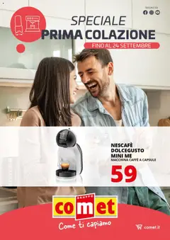 Anteprima del volantino Comet Colazione catalogo valido a partire dal 15.09.2025