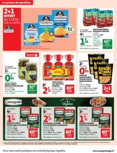  | Page: 28 | Produits: Nouilles instantanées, Olives, Fusilli, Haricots verts