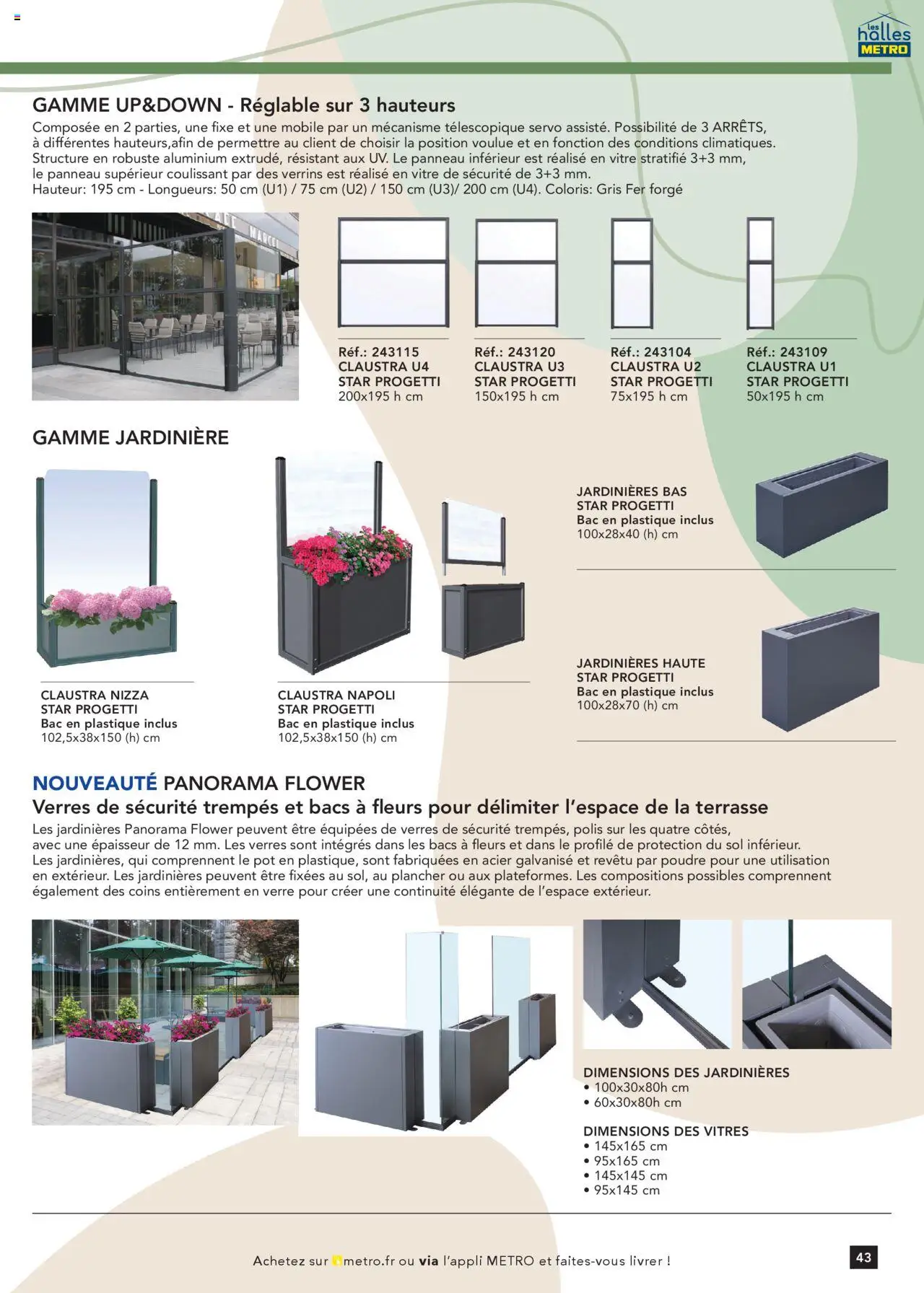  | Page: 43 | Produits: Jardinière, Poudre