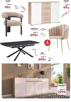 Homycasa folheto │ válido de 29.07.2025 | Página: 4 | Produtos: Cadeiras, Mesa, Cadeira, Aparador