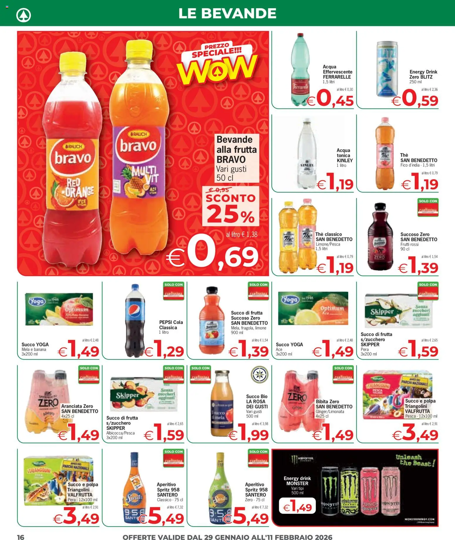 Volantino Eurospar del 29.01.2026 | Pagina: 16