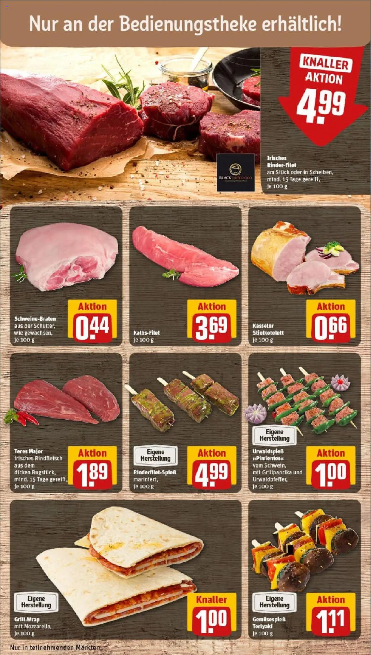 Rewe prospekt Magdeburg	 - gültig ab dem 20.07.2025 | Seite: 10 | Produkte: Rinderfilet, Rindfleisch