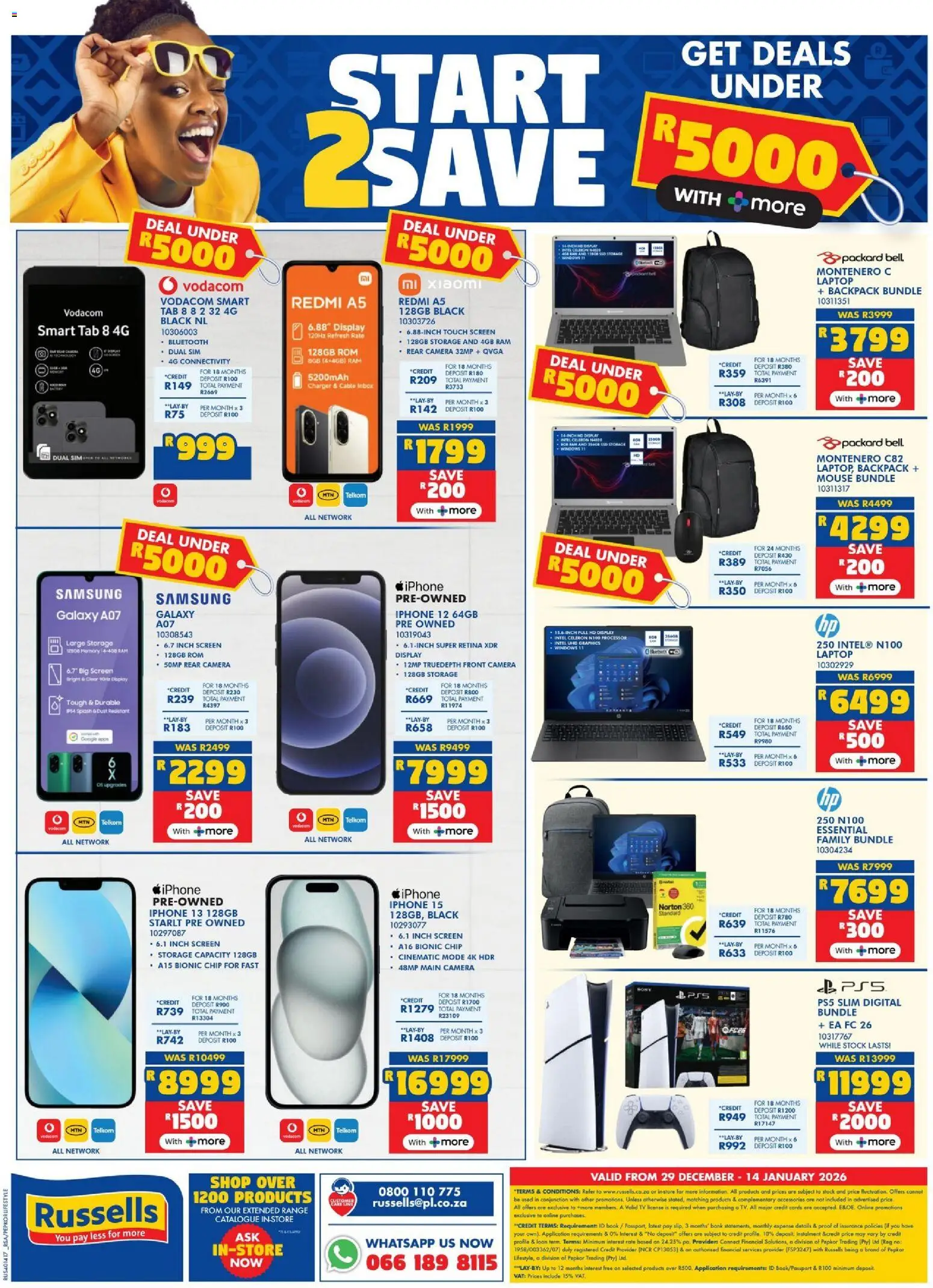 New Russells catalogue – valid from 29.12.2025 | Page: 12 | Products: Sim, Mouse, Camera, Cable
