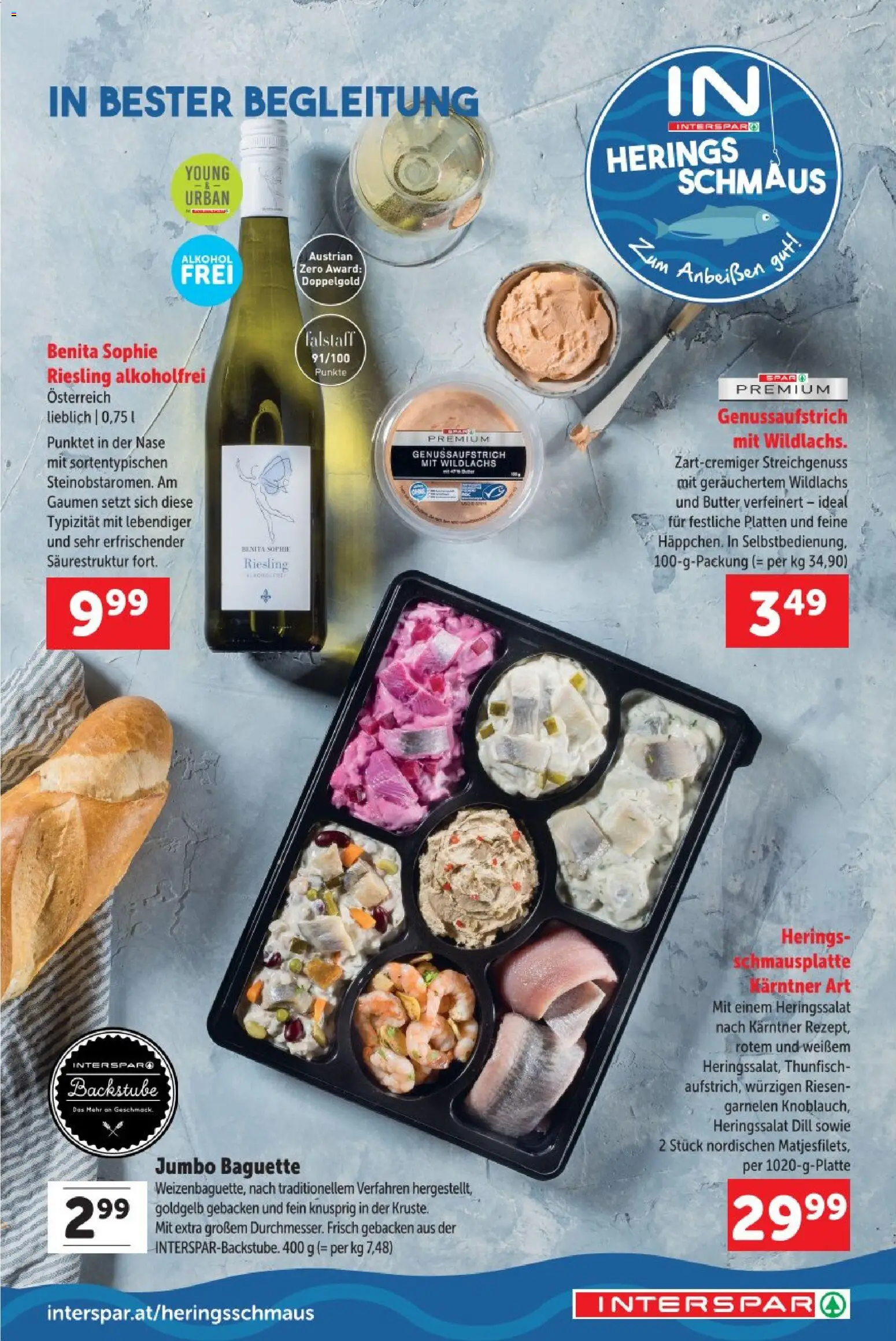 Interspar Vorbesteller Heringsschmaus 2026 - Österreich gültig ab 15.02.2026 | Seite: 5 | Produkte: Dill, Jääkaappipakastin, Butter