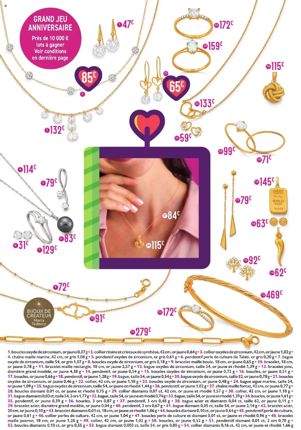  | Page: 4 | Produits: Collier, Bague, Pendentif, Bijoux