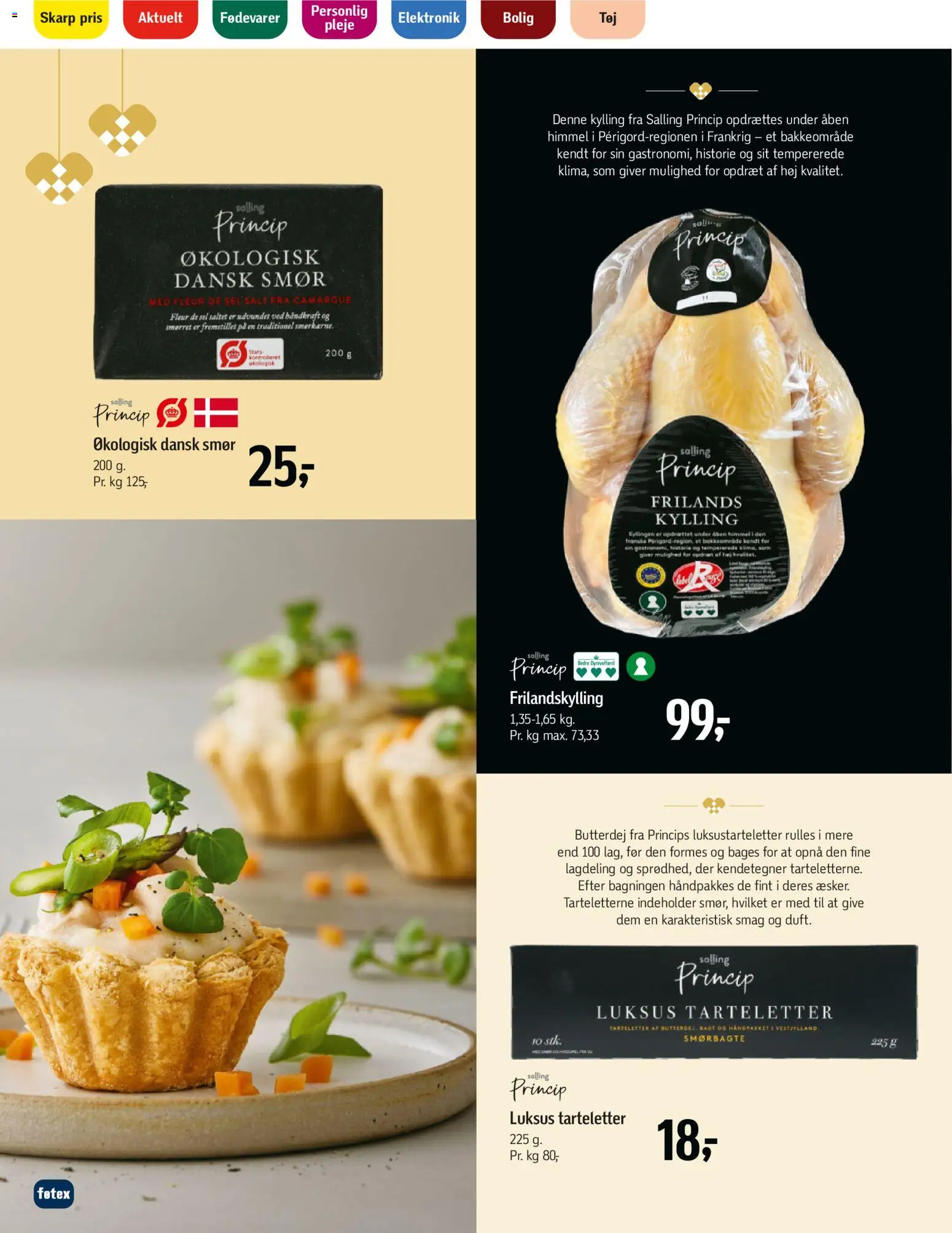Føtex tilbudsavis – gyldig fra 14.11.2025 | Side: 6 | Produkter: Butterdej, Smør, Søm, Tarteletter