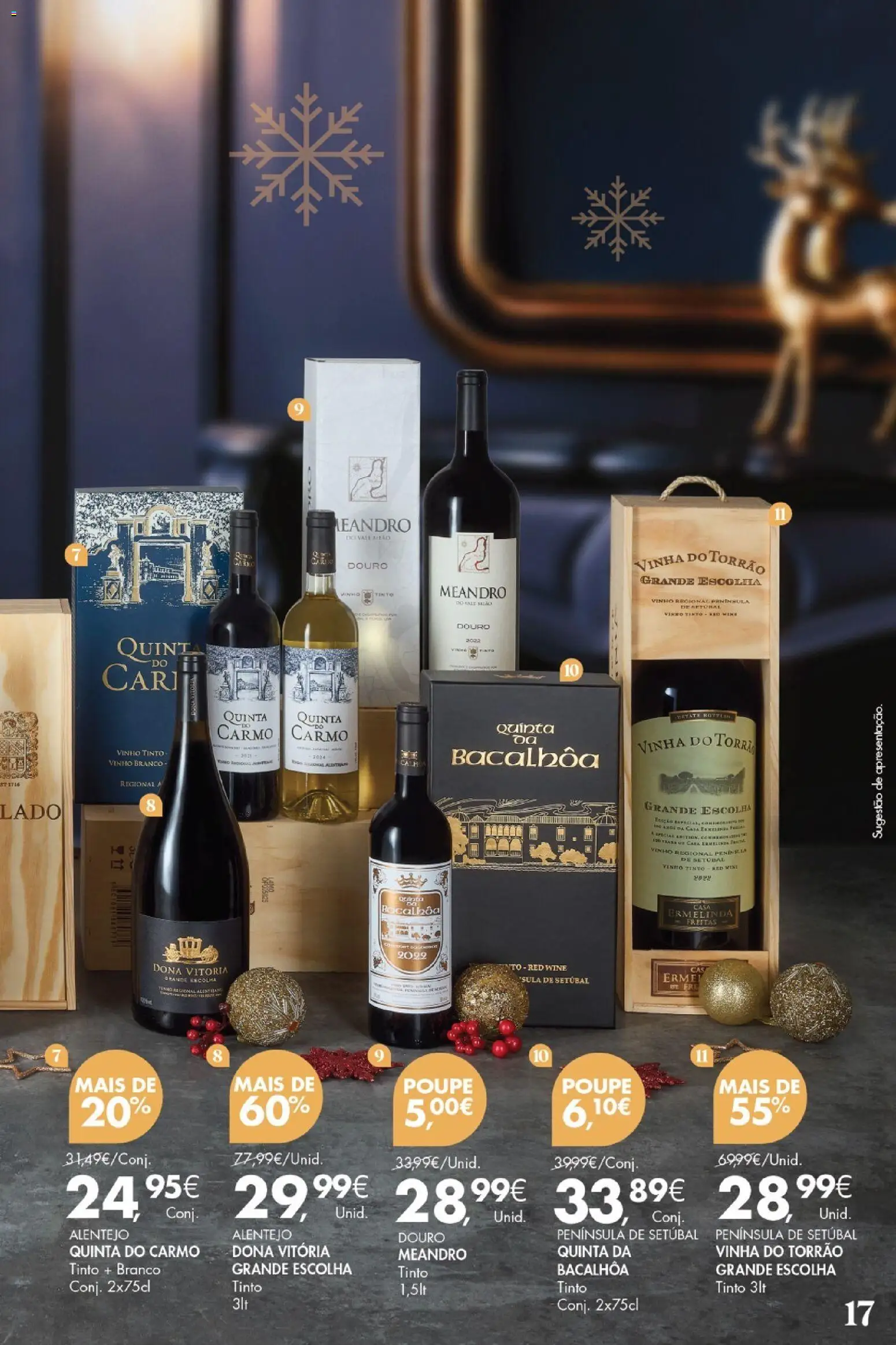 Pingo Doce - Vinhos de Natal │ válido de 02.12.2025 | Página: 17 | Produtos: Vinho, Vinho tinto