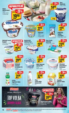 Náhled letáku Albert leták - Hypermarket od 25.03.2026 | Strana: 24 | Produkty: High protein pudding, Jogurt, Pribináček, Smetana ke šlehání